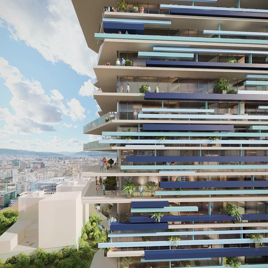 Apartament 2+1 për Shitje – Vija e Parë në Bulevardin e Ri