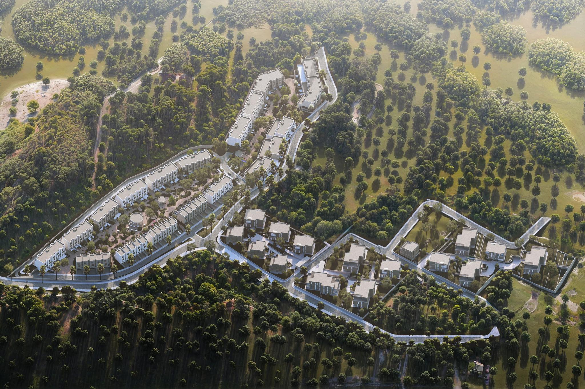 Shiten apartamente 2+1/3+1 tek Park Houses Residence!!